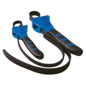 AG Wrench 2 Pack: Rubber Strap Type for Tightening or Loosening Large or Irregu