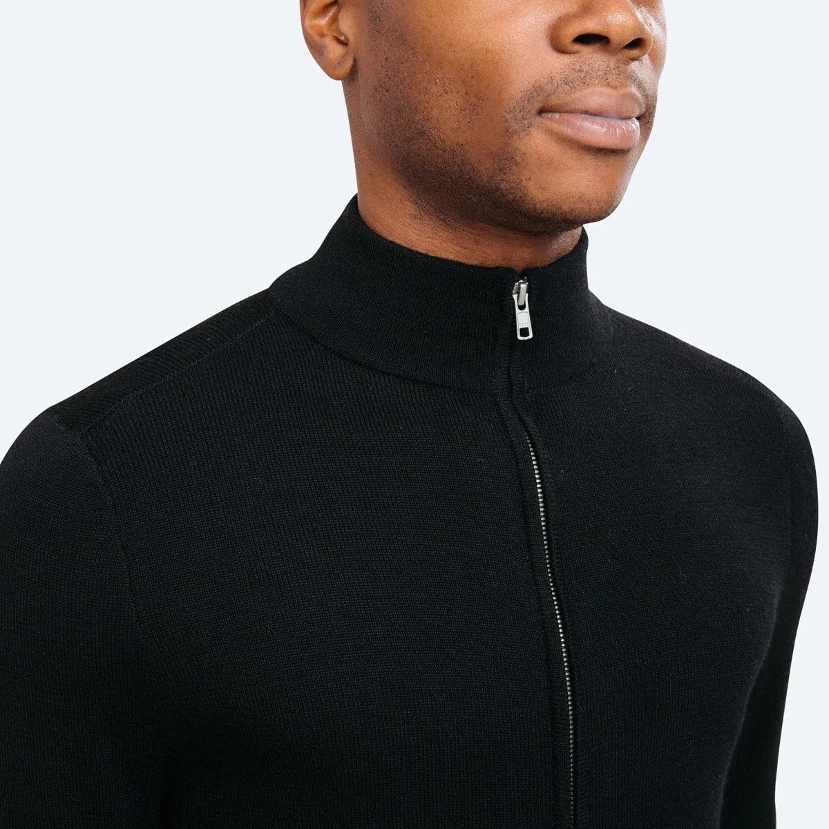 Atlas Full Zip - Black