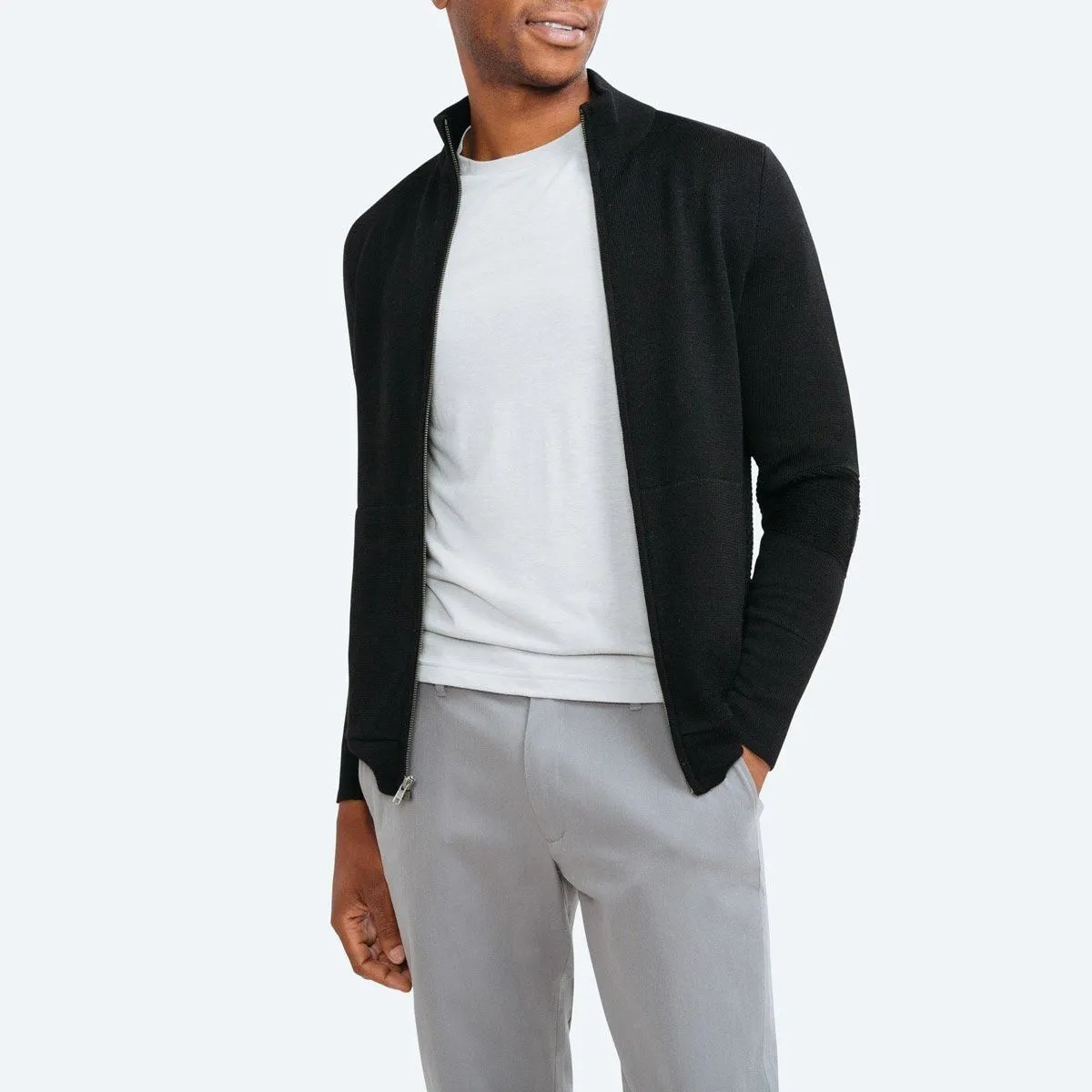 Atlas Full Zip - Black