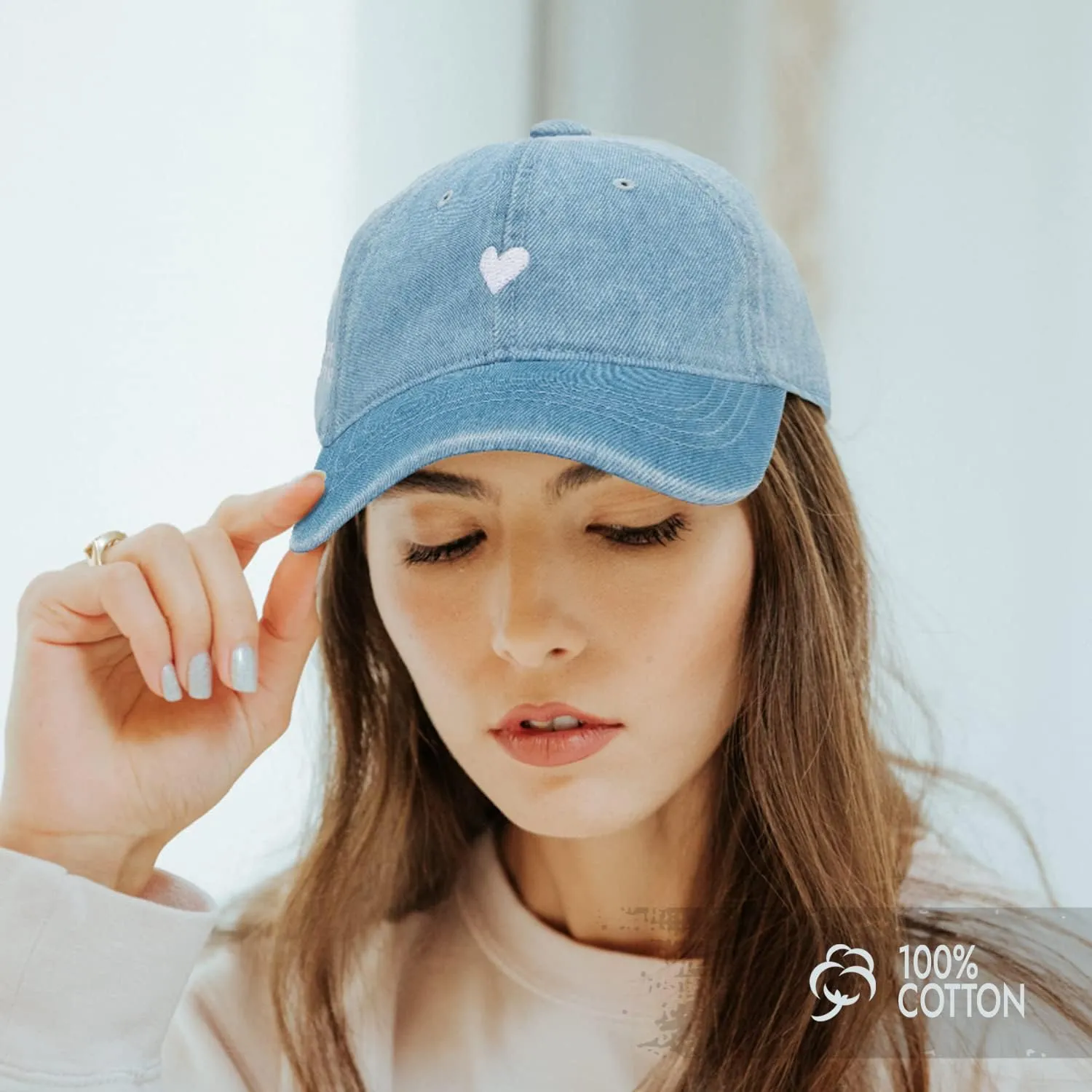 Atticus Poetry Hat, Embroidered Brushed Cotton Women??s Baseball Hat Unisex Fit, Adjustable One Size