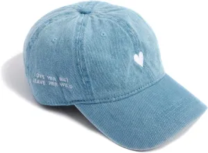 Atticus Poetry Hat, Embroidered Brushed Cotton Women??s Baseball Hat Unisex Fit, Adjustable One Size