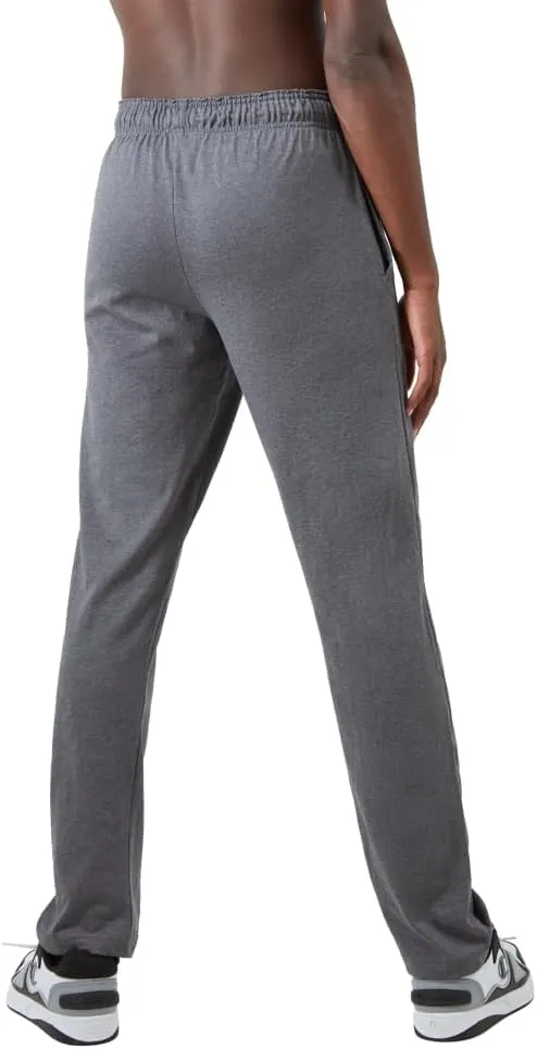 Champion mens Pants, Everyday Cotton, Lightweight Open-hem Lounge Pants for Men (Reg. Or Big & Tall)Track Pants
