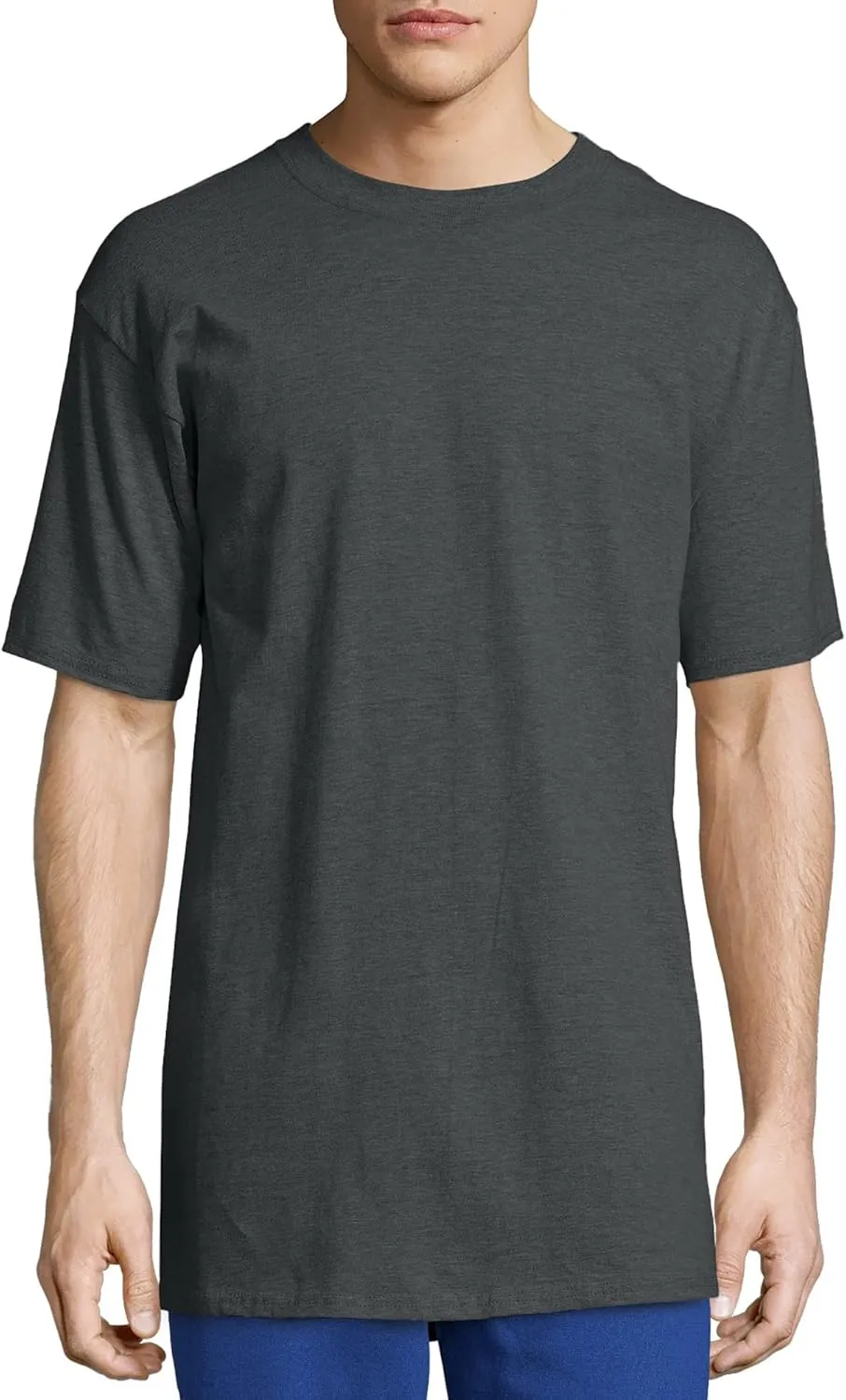 Hanes Men's Beefy-t T-Shirt, Heavyweight Cotton Tee, 1 Or 2 Pack, Big & Tall