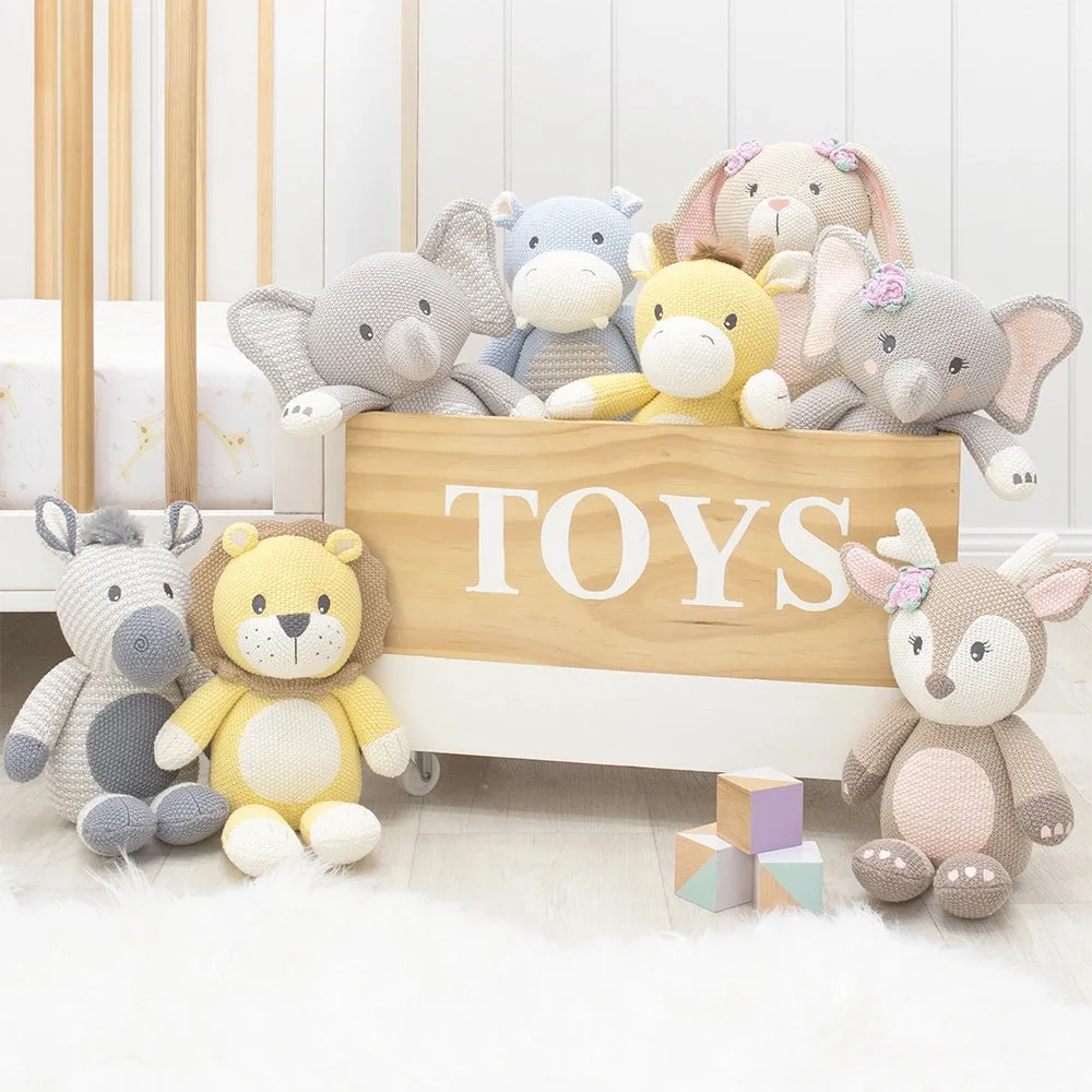 Living Textiles Knitted Soft Toy - Noah the Giraffe