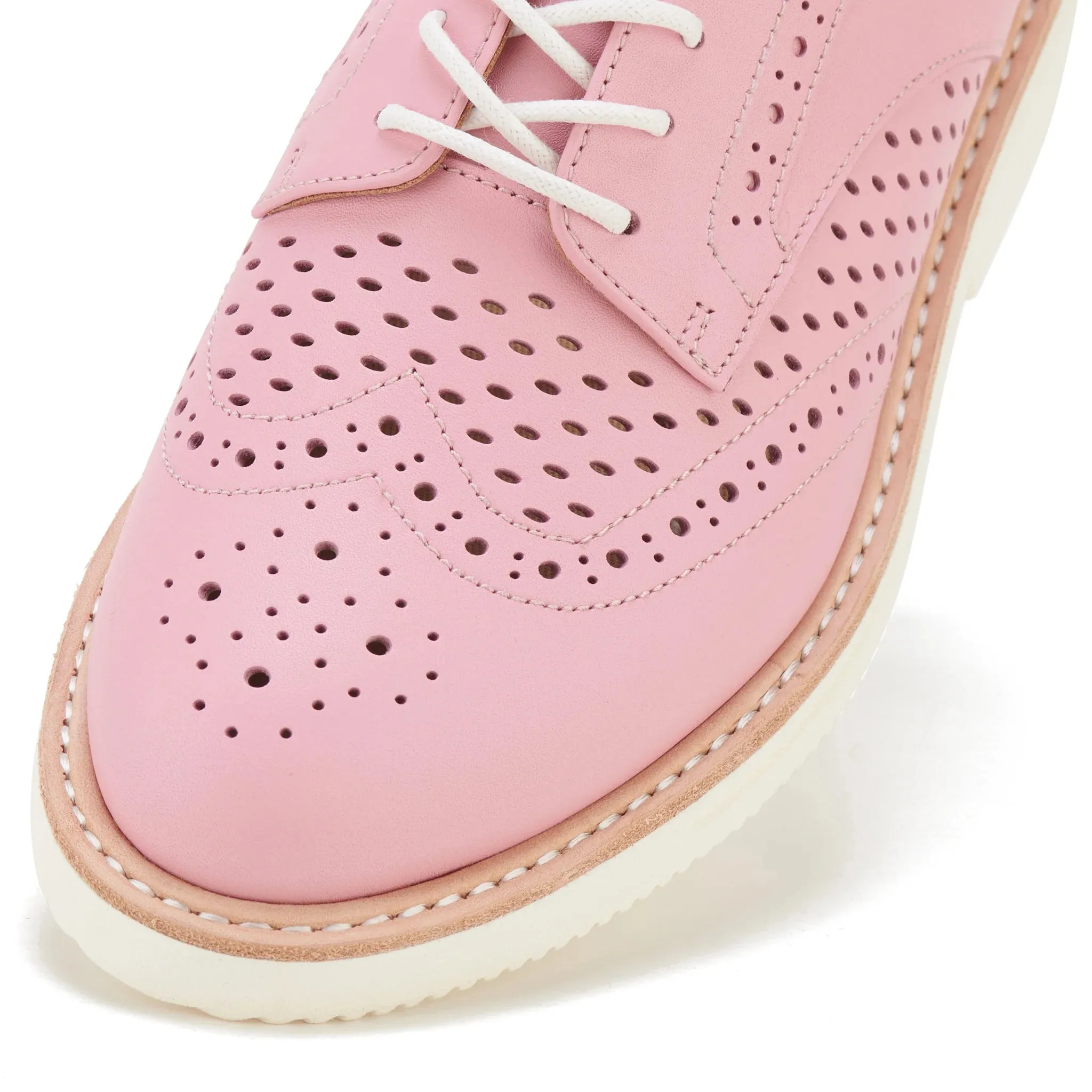 Rollie Brogue Rise Punch - Pink Pop