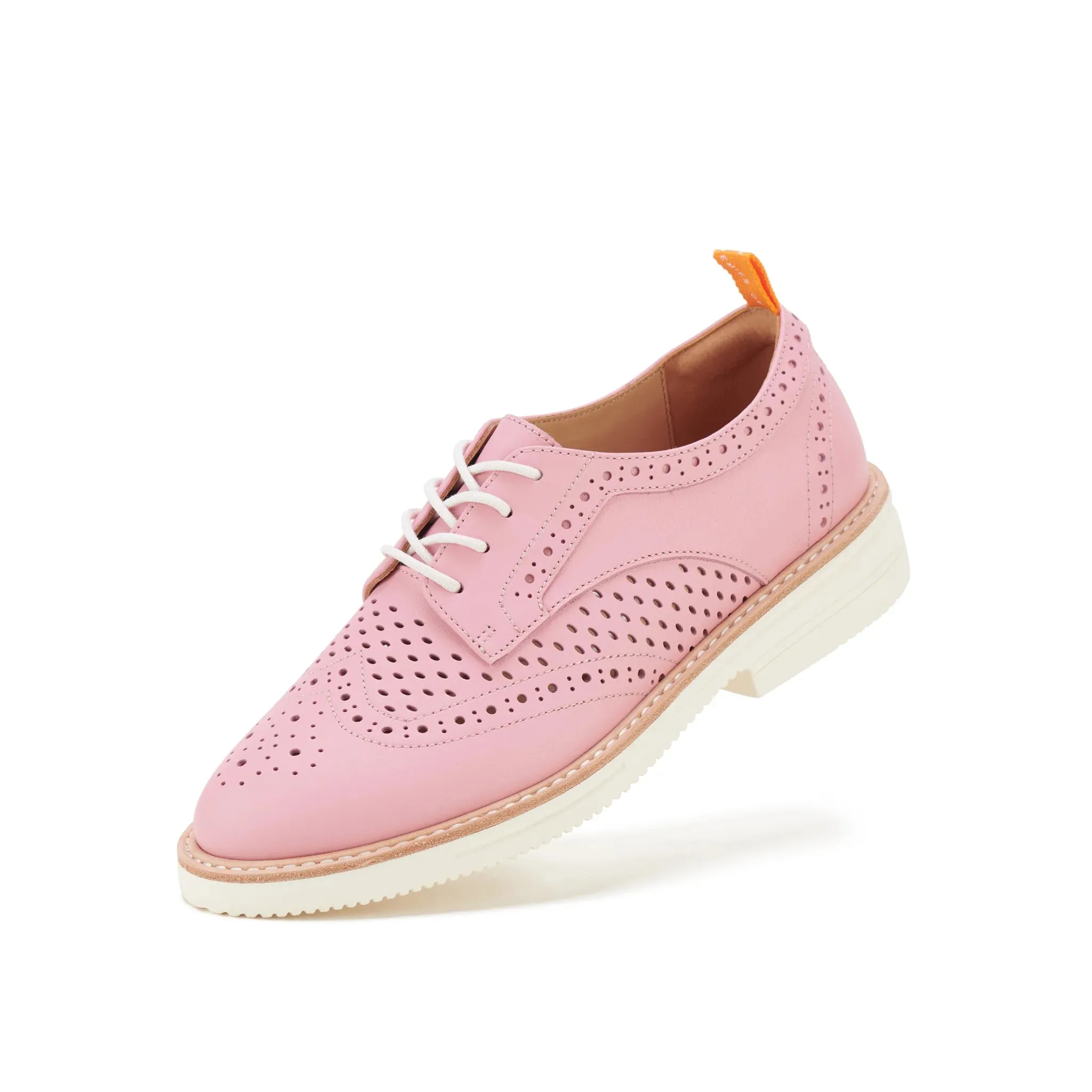 Rollie Brogue Rise Punch - Pink Pop
