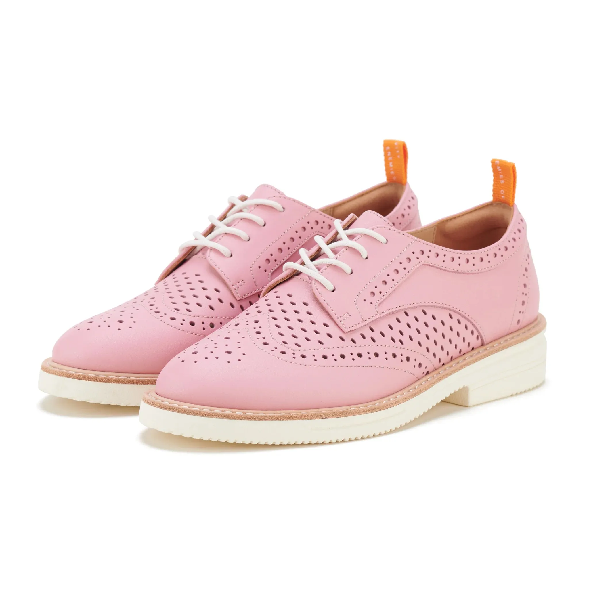 Rollie Brogue Rise Punch - Pink Pop