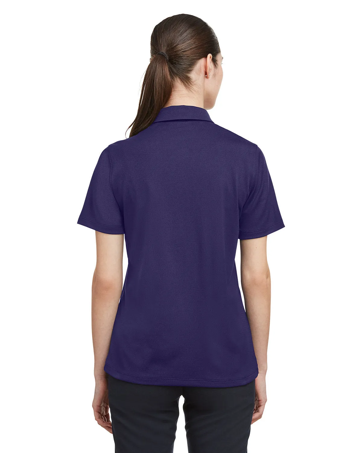 Under Armour Ladies Tech Customized Polos, Purple