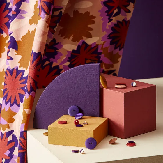 Viscose with Lenzing™️ EcoVero™️ viscose fibres - Atelier Brunette - Waterlily Maple