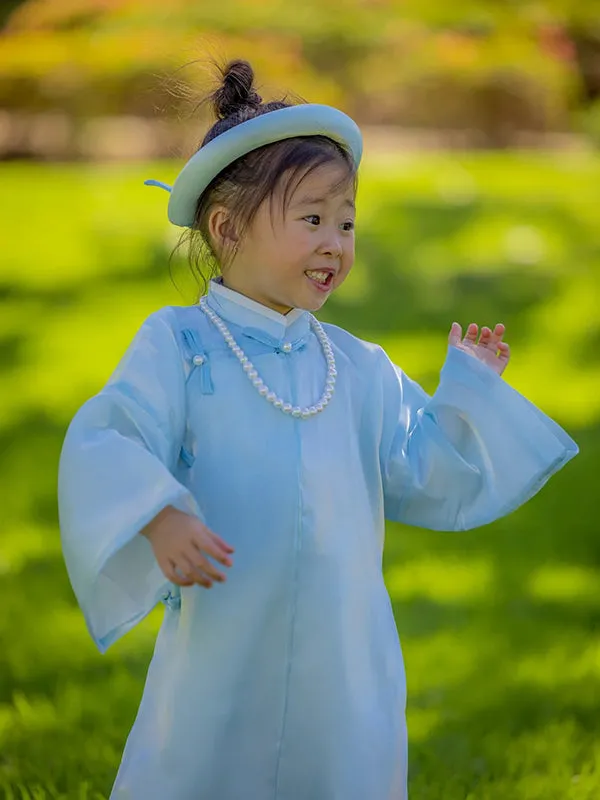 Wedding Ao Dai Blue Girl Ao Dai Dress